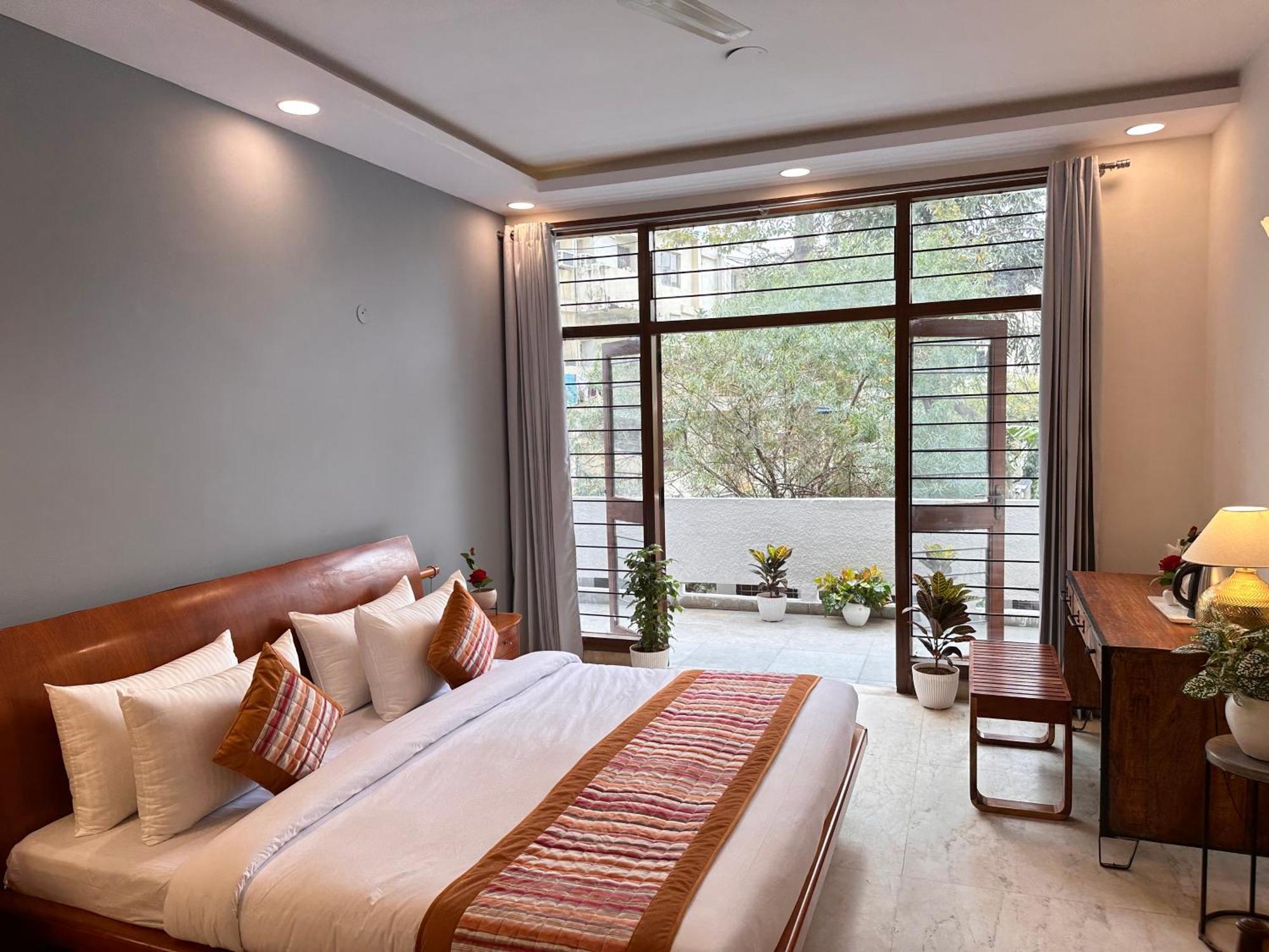 Отель Grove Residency Hauz Khas New Delhi Couple Friendly Экстерьер фото